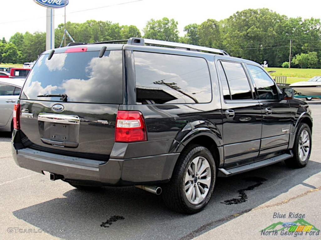 2007 Expedition EL Limited - Carbon Metallic / Charcoal Black/Caramel photo #5