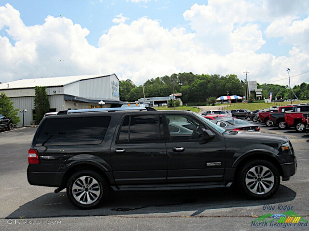 2007 Expedition EL Limited - Carbon Metallic / Charcoal Black/Caramel photo #6