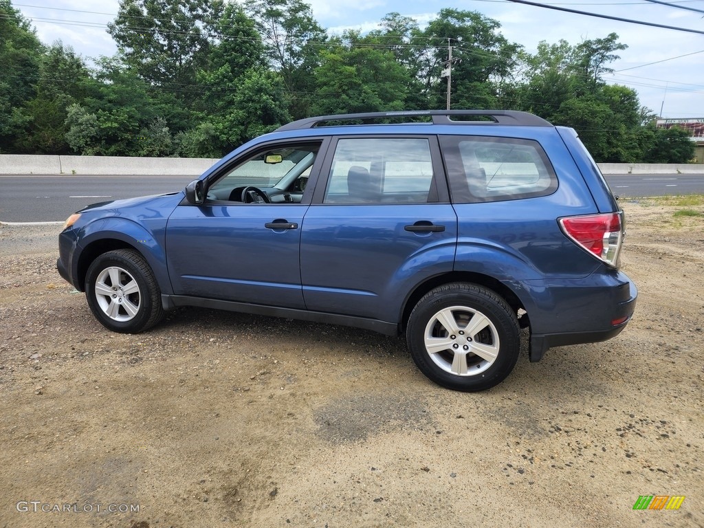 2012 Forester 2.5 X - Marine Blue Metallic / Black photo #8