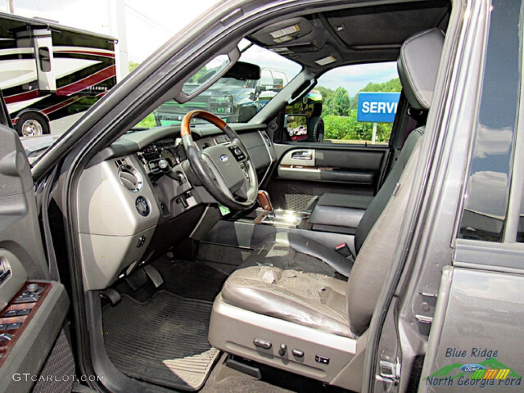 2007 Expedition EL Limited - Carbon Metallic / Charcoal Black/Caramel photo #10