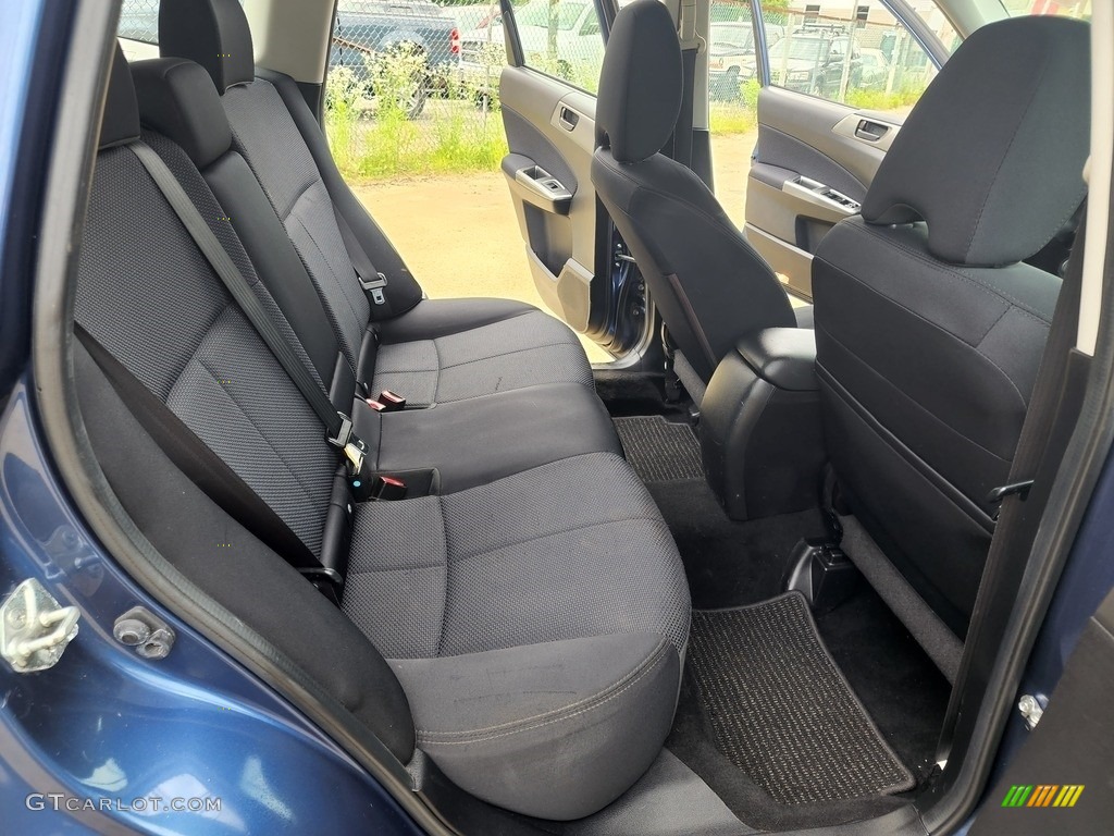 2012 Forester 2.5 X - Marine Blue Metallic / Black photo #13
