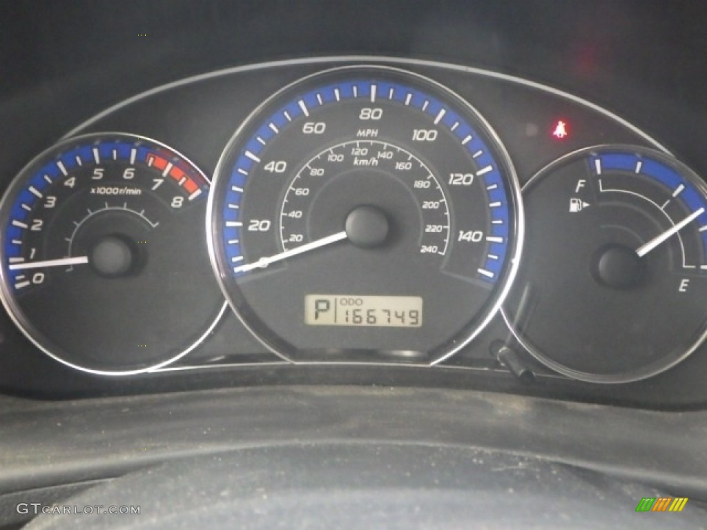 2012 Forester 2.5 X - Marine Blue Metallic / Black photo #20