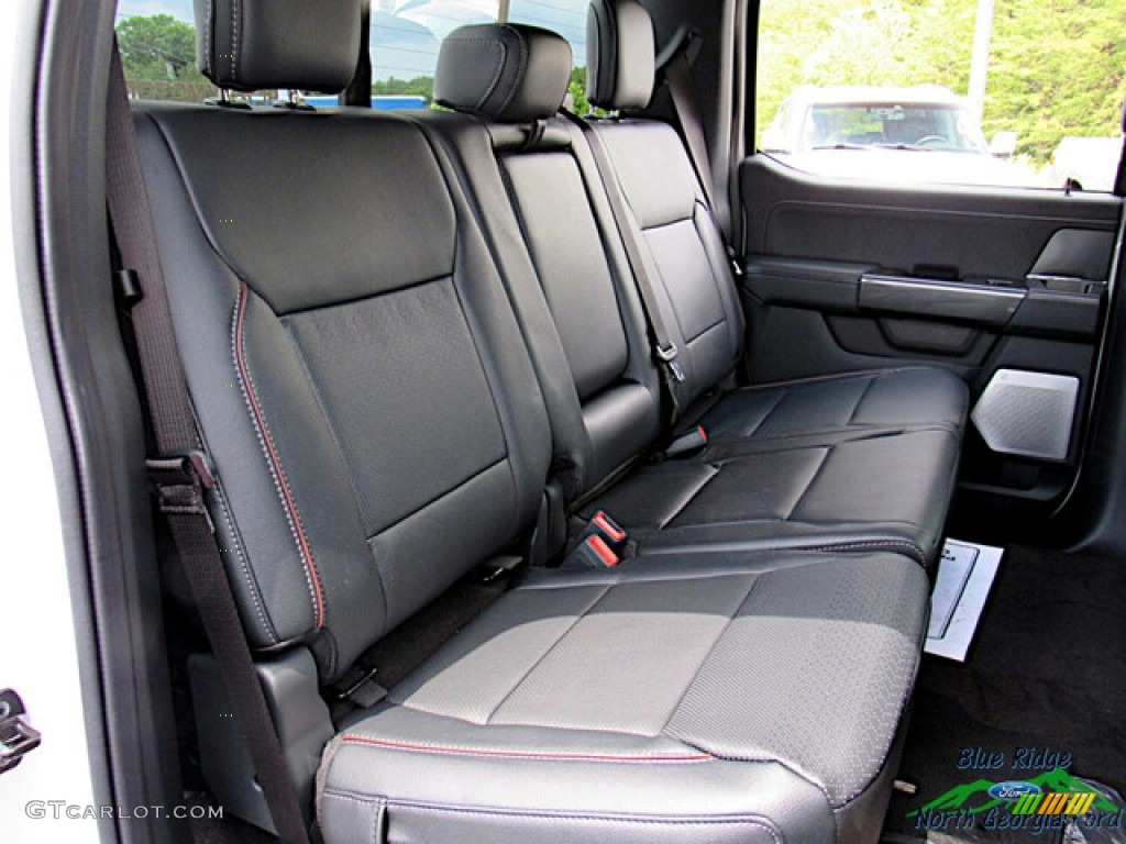 2022 F150 Tuscany Black Ops Lariat SuperCrew 4x4 - Oxford White / Black photo #15