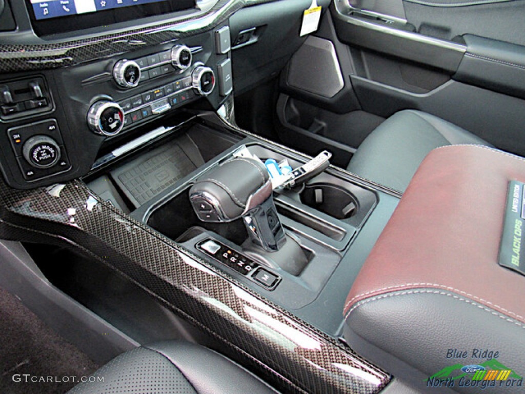 2022 F150 Tuscany Black Ops Lariat SuperCrew 4x4 - Oxford White / Black photo #31