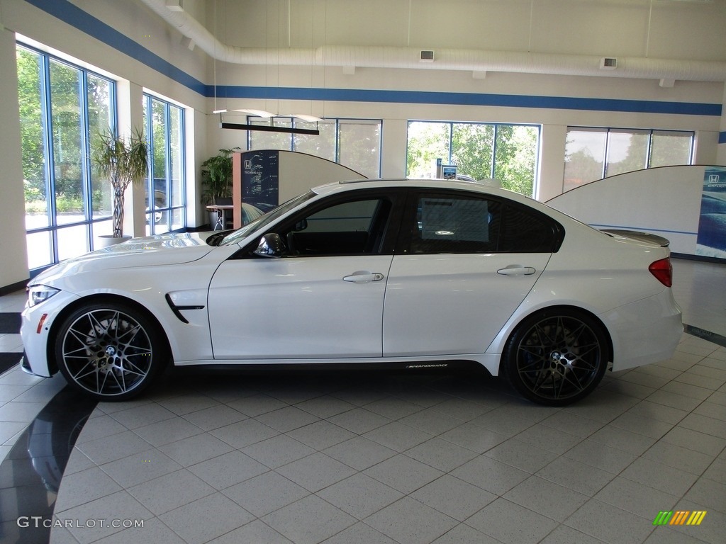 Alpine White 2018 BMW M3 Sedan Exterior Photo #144510078