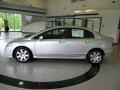 Alabaster Silver Metallic - Civic LX Sedan Photo No. 10