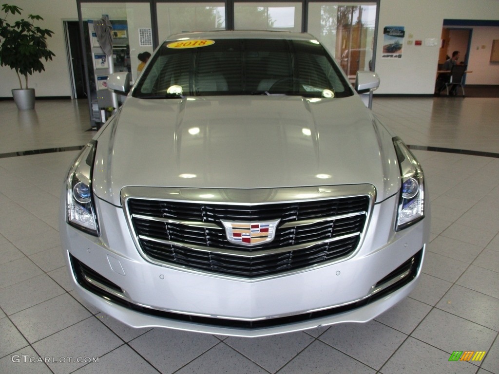 2018 ATS Luxury AWD - Radiant Silver Metallic / Jet Black photo #2