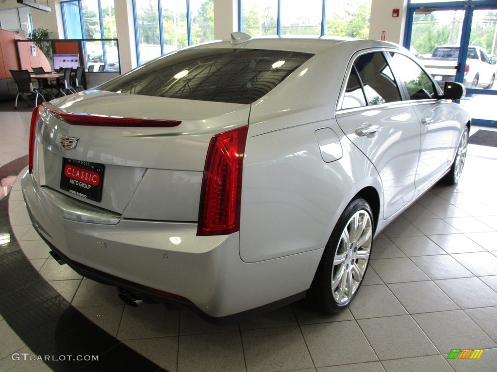 2018 ATS Luxury AWD - Radiant Silver Metallic / Jet Black photo #7