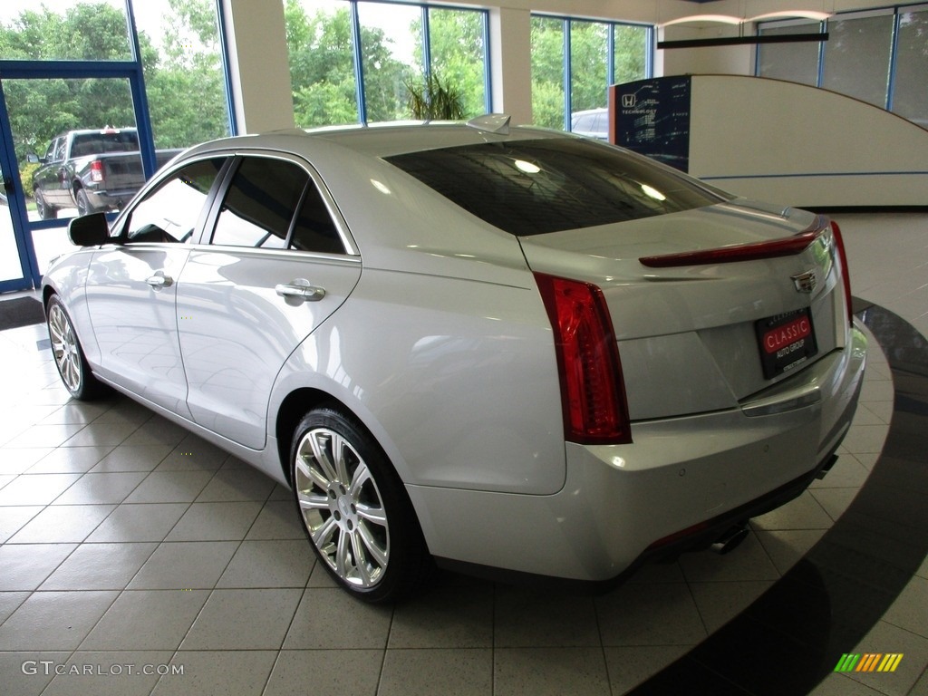 2018 ATS Luxury AWD - Radiant Silver Metallic / Jet Black photo #9
