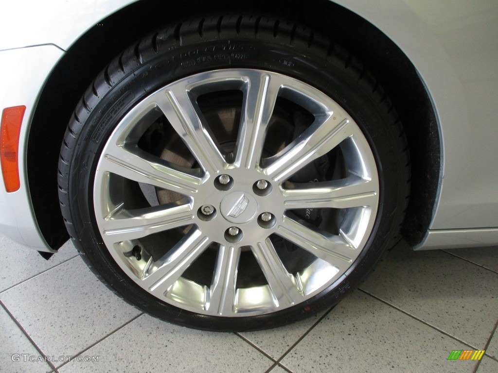 2018 ATS Luxury AWD - Radiant Silver Metallic / Jet Black photo #12