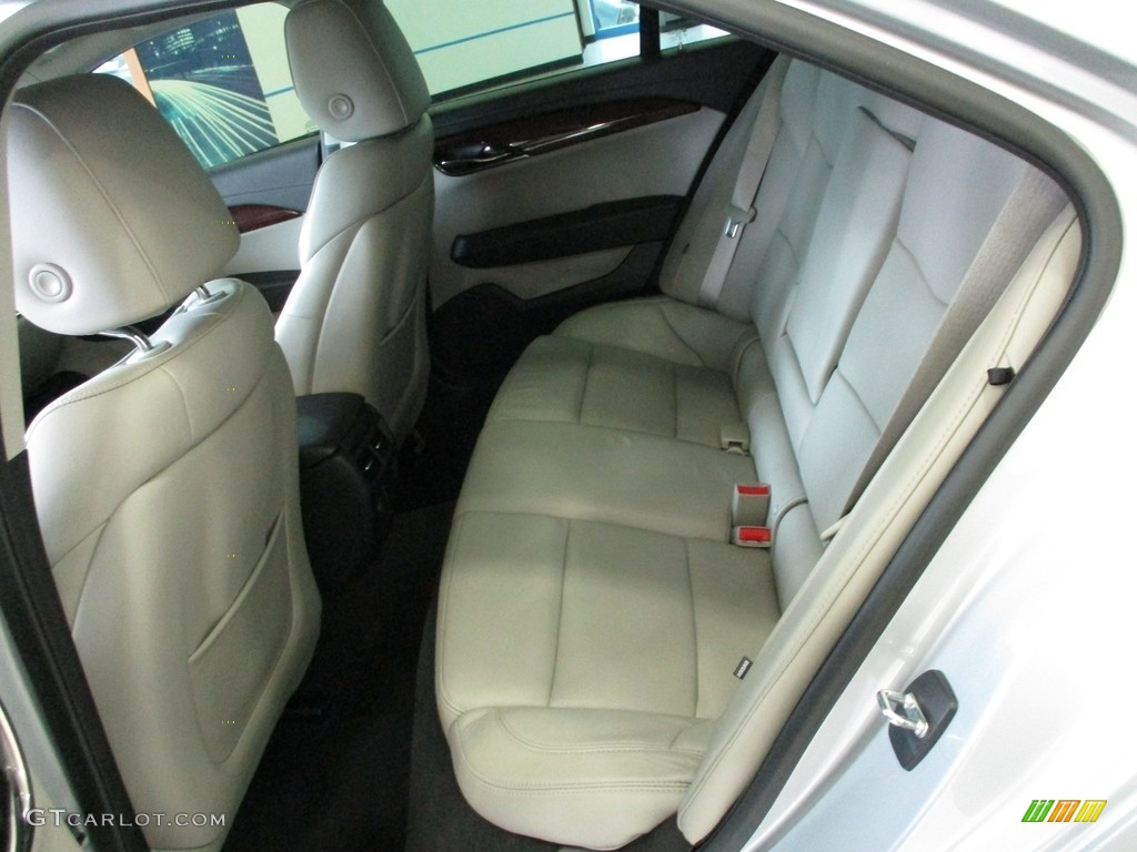 Jet Black Interior 2018 Cadillac ATS Luxury AWD Photo #144510354