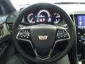 Jet Black 2018 Cadillac ATS Luxury AWD Steering Wheel