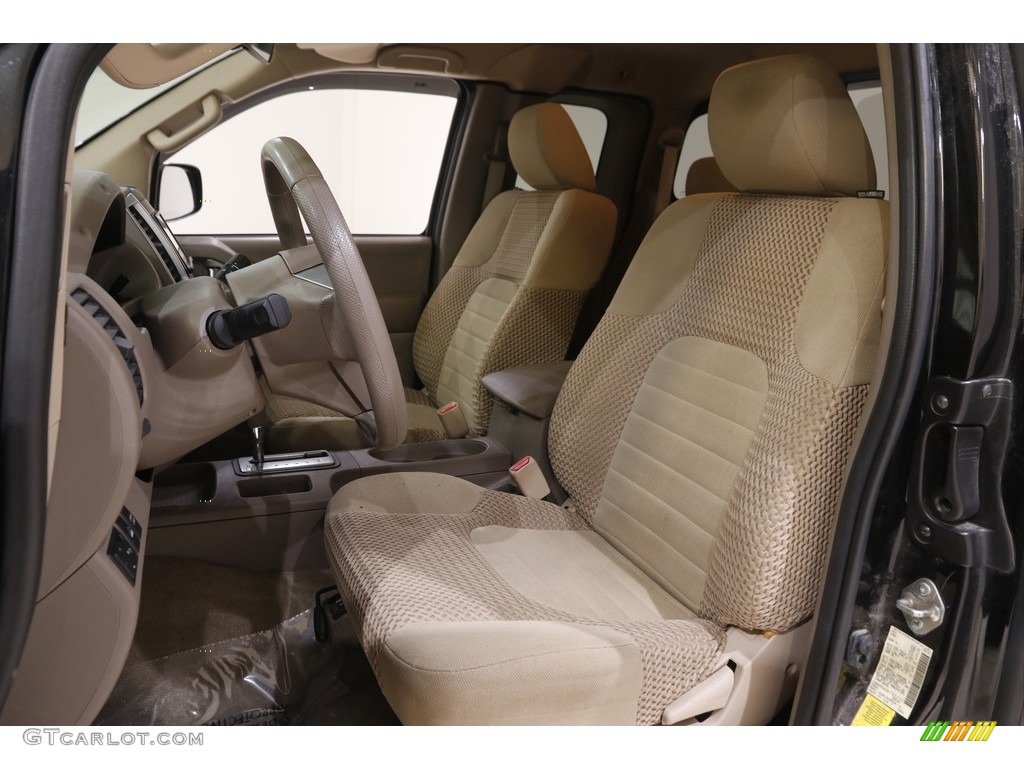 Beige Interior 2016 Nissan Frontier SV King Cab 4x4 Photo #144511260