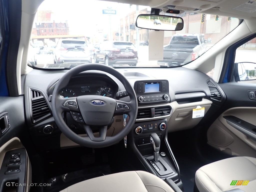 Medium Stone Interior 2022 Ford EcoSport S 4WD Photo #144511464
