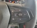 Jet Black w/Red Accents 2022 Chevrolet TrailBlazer RS AWD Steering Wheel
