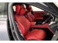 2022 Mercedes-Benz S Carmine Red/Black Interior Front Seat Photo