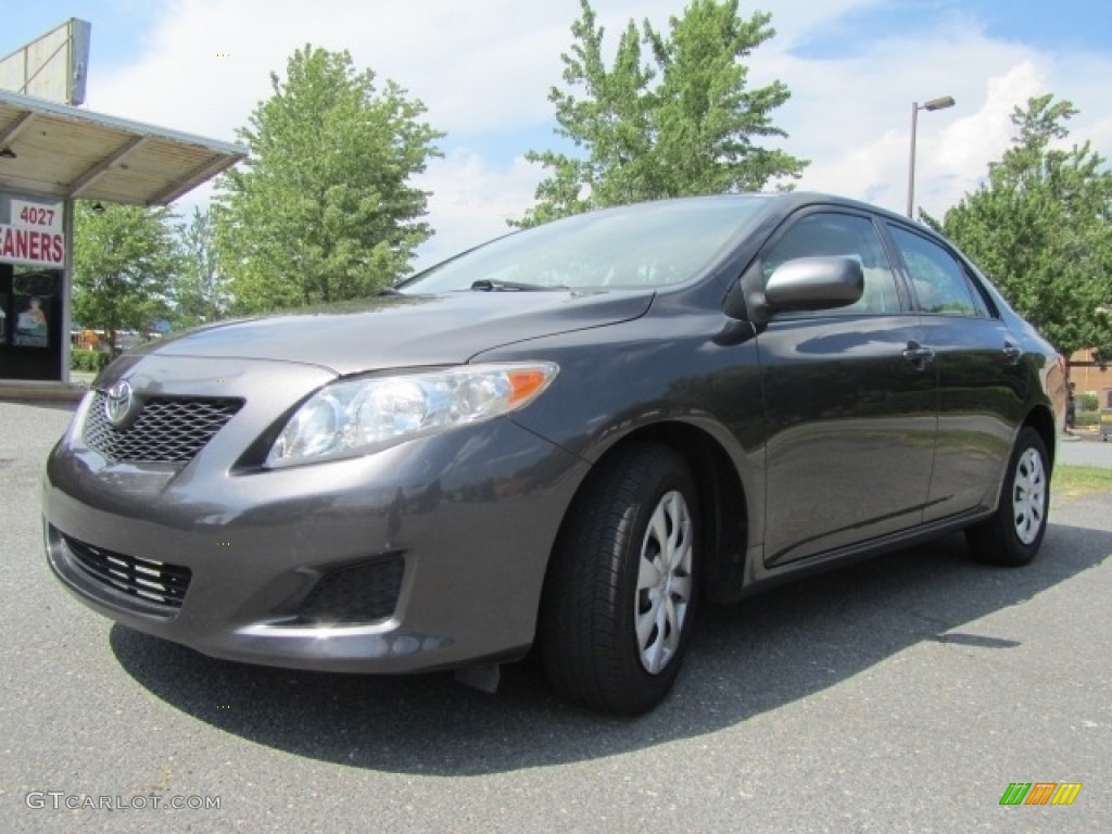 2010 Corolla LE - Magnetic Gray Metallic / Bisque photo #6
