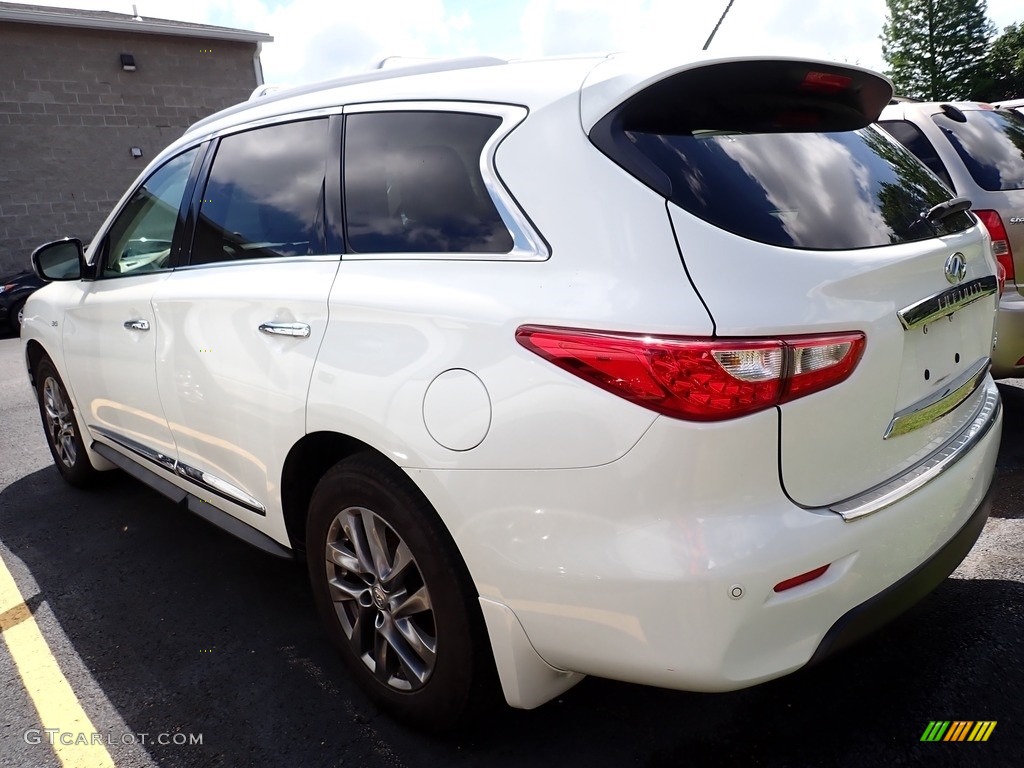 2015 QX60 3.5 AWD - Majestic White / Graphite photo #2