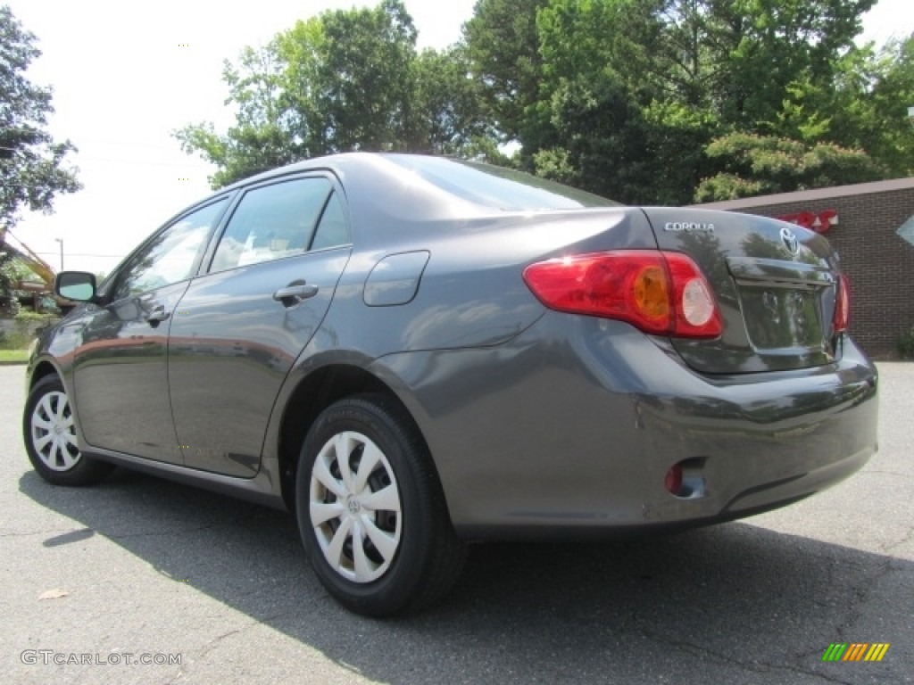 2010 Corolla LE - Magnetic Gray Metallic / Bisque photo #8