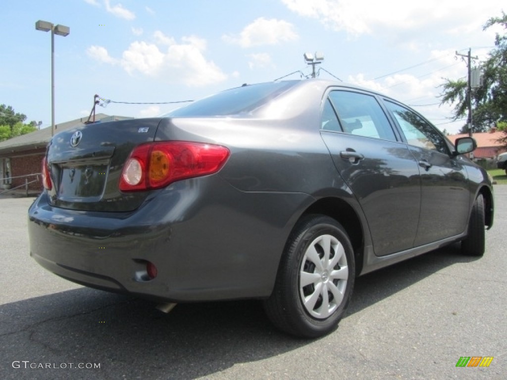 2010 Corolla LE - Magnetic Gray Metallic / Bisque photo #10