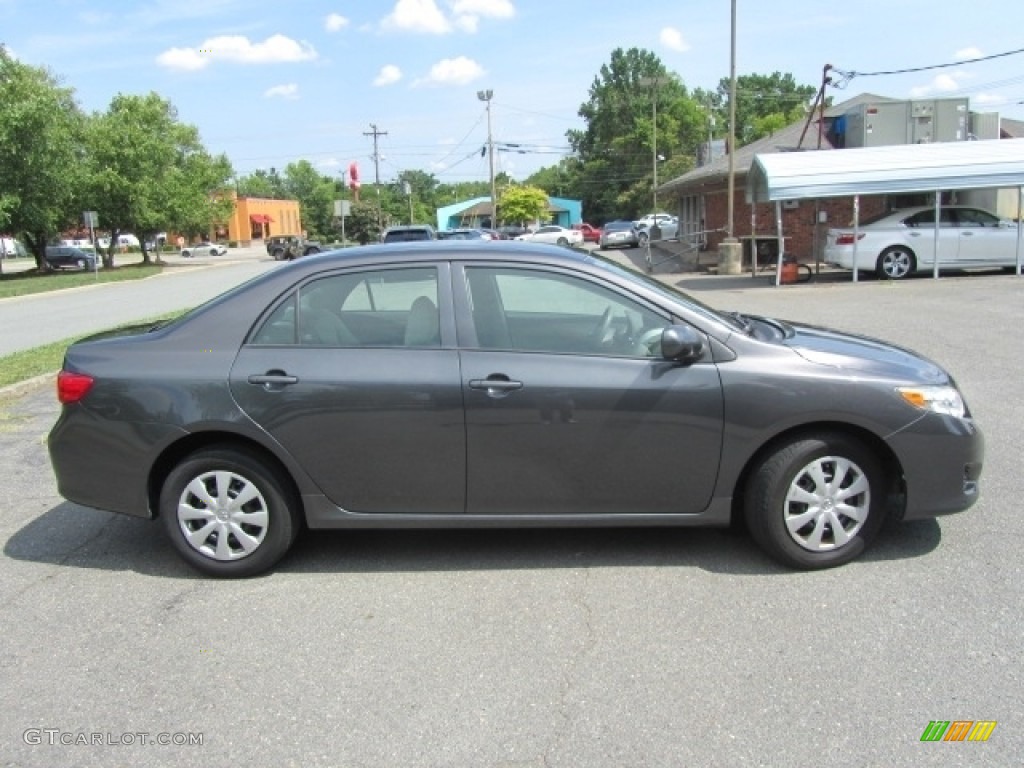 2010 Corolla LE - Magnetic Gray Metallic / Bisque photo #11