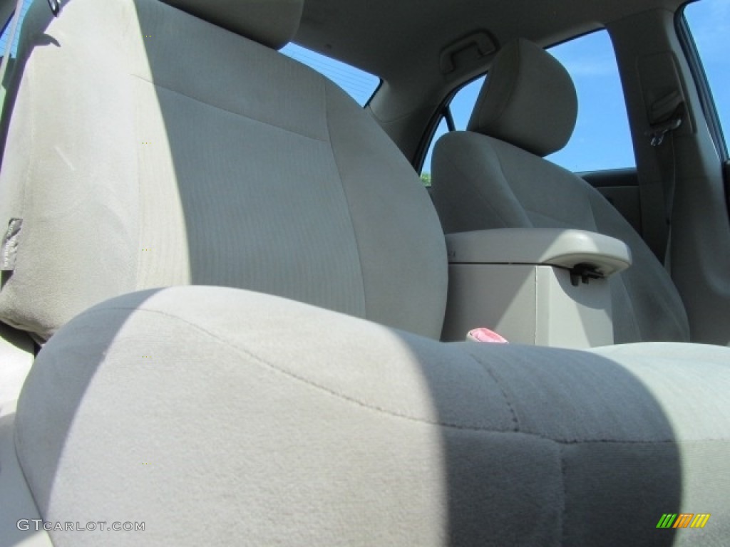 2010 Corolla LE - Magnetic Gray Metallic / Bisque photo #22