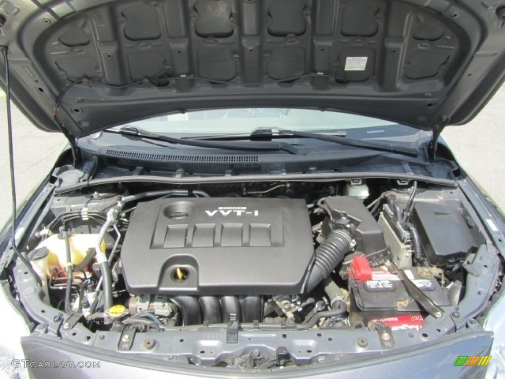 2010 Corolla LE - Magnetic Gray Metallic / Bisque photo #25