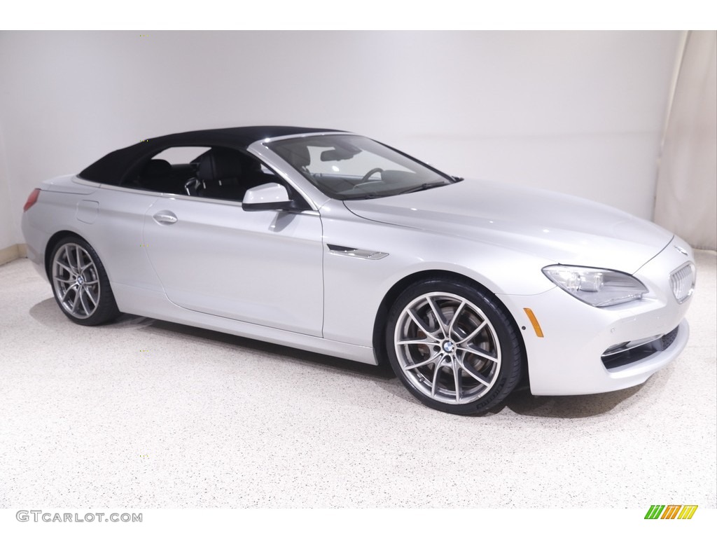2012 6 Series 650i Convertible - Titanium Silver Metallic / Black Nappa Leather photo #2