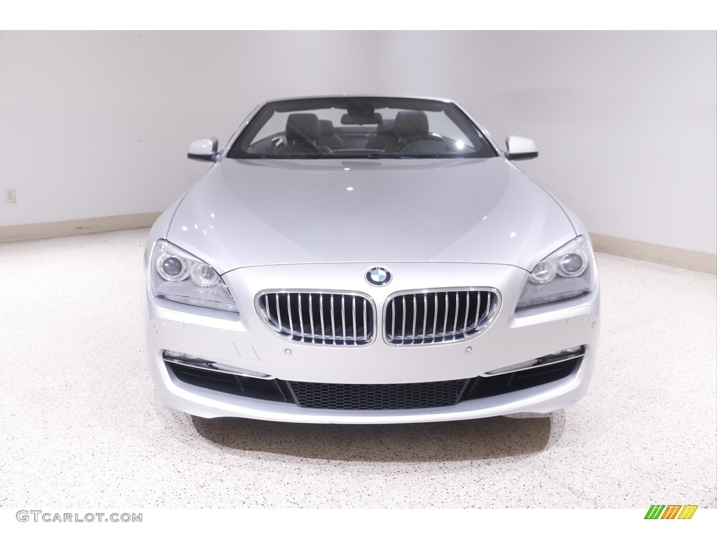 2012 6 Series 650i Convertible - Titanium Silver Metallic / Black Nappa Leather photo #3