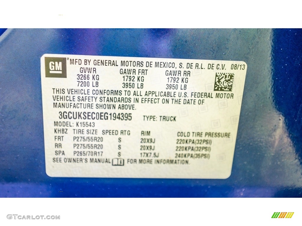 2014 Silverado 1500 LTZ Z71 Crew Cab 4x4 - Blue Topaz Metallic / Cocoa/Dune photo #28