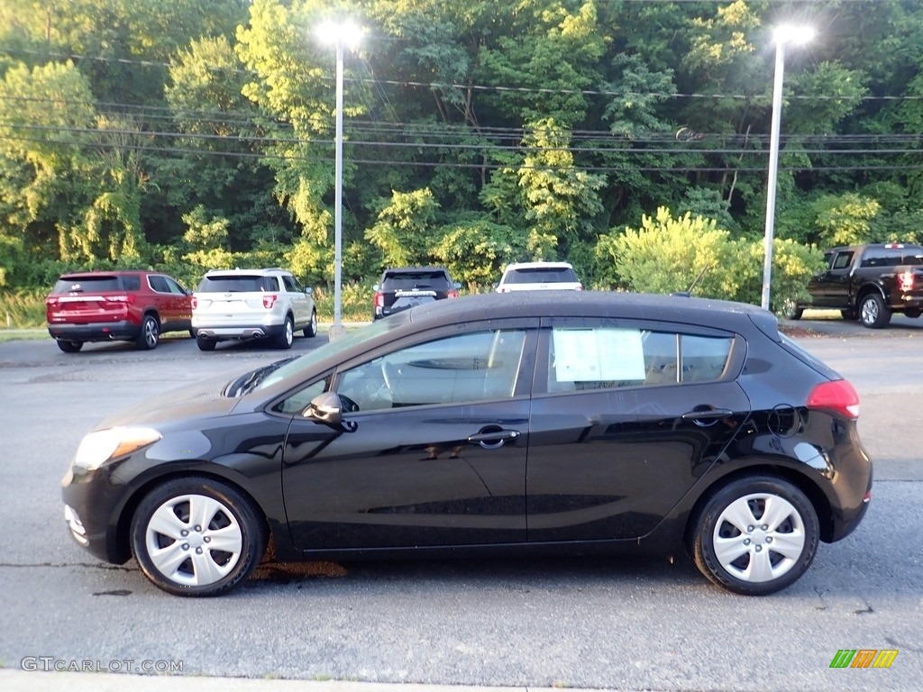 Aurora Black 2016 Kia Forte5 LX Exterior Photo #144514085