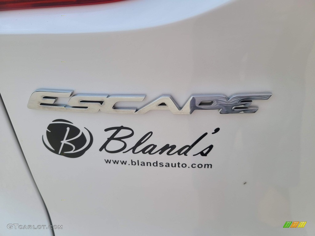 2014 Escape Titanium 2.0L EcoBoost 4WD - White Platinum / Medium Light Stone photo #38