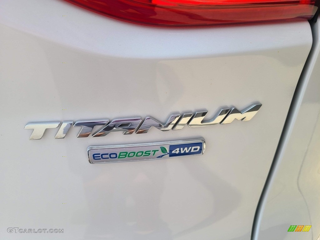 2014 Escape Titanium 2.0L EcoBoost 4WD - White Platinum / Medium Light Stone photo #39