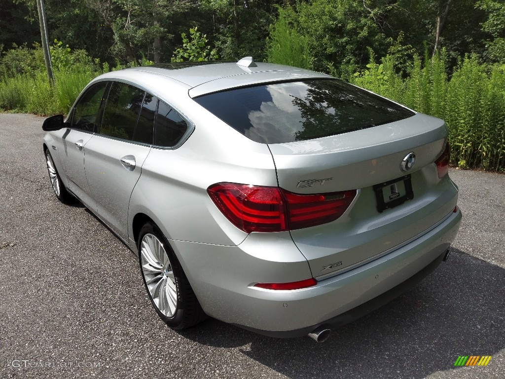 2017 5 Series 535i xDrive Gran Turismo - Glacier Silver Metallic / Mocha photo #8