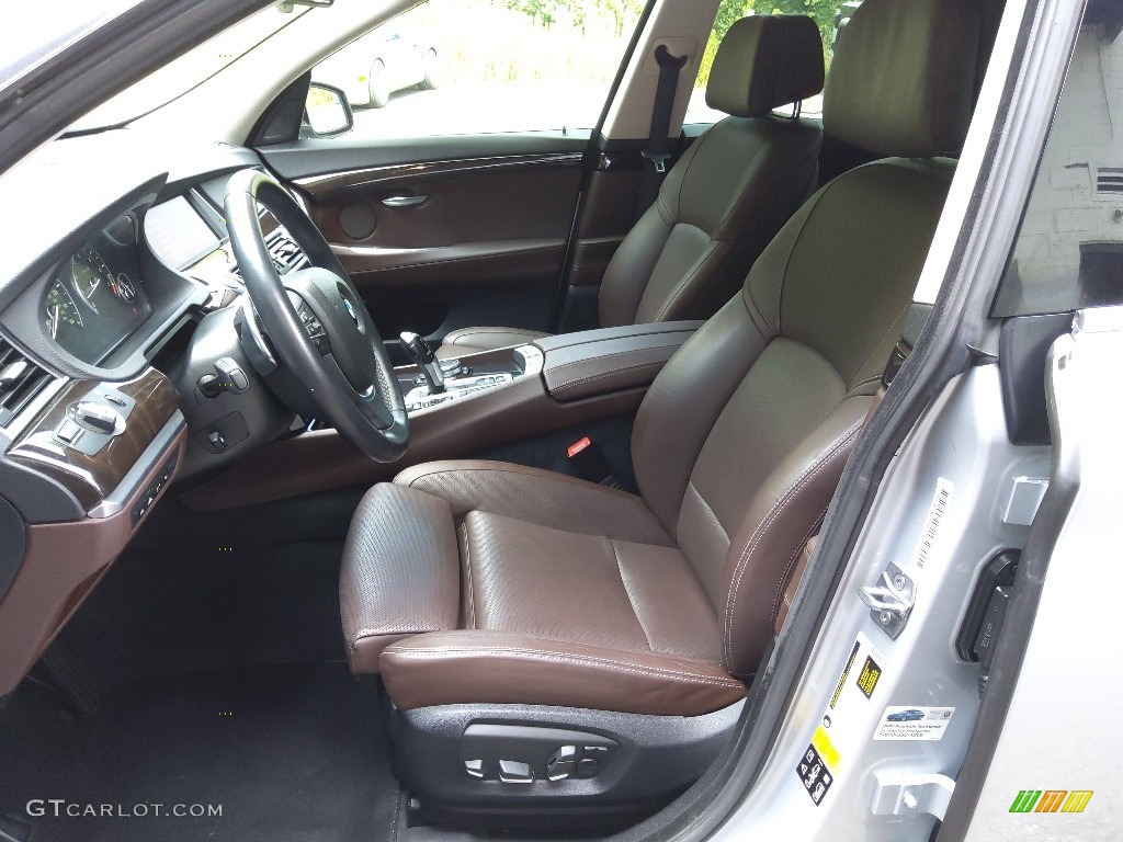 2017 BMW 5 Series 535i xDrive Gran Turismo Front Seat Photo #144515781