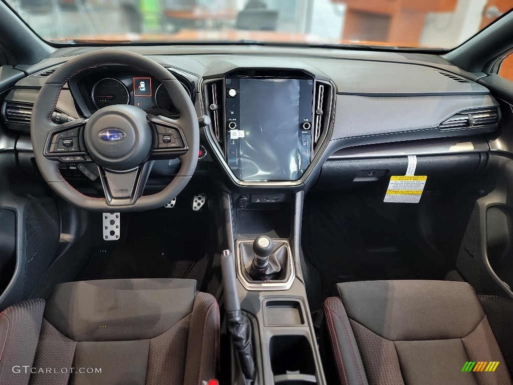 Carbon Black Interior 2022 Subaru WRX Premium Photo #144516000