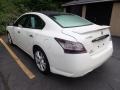 2014 Pearl White Nissan Maxima 3.5 SV  photo #2
