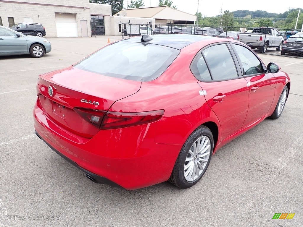 2022 Giulia Sprint AWD - Alfa Rosso (Red) / Black photo #5
