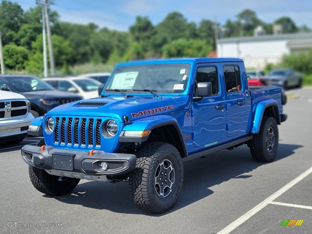 2022 Gladiator Mojave 4x4 - Hydro Blue Pearl / Black photo #1