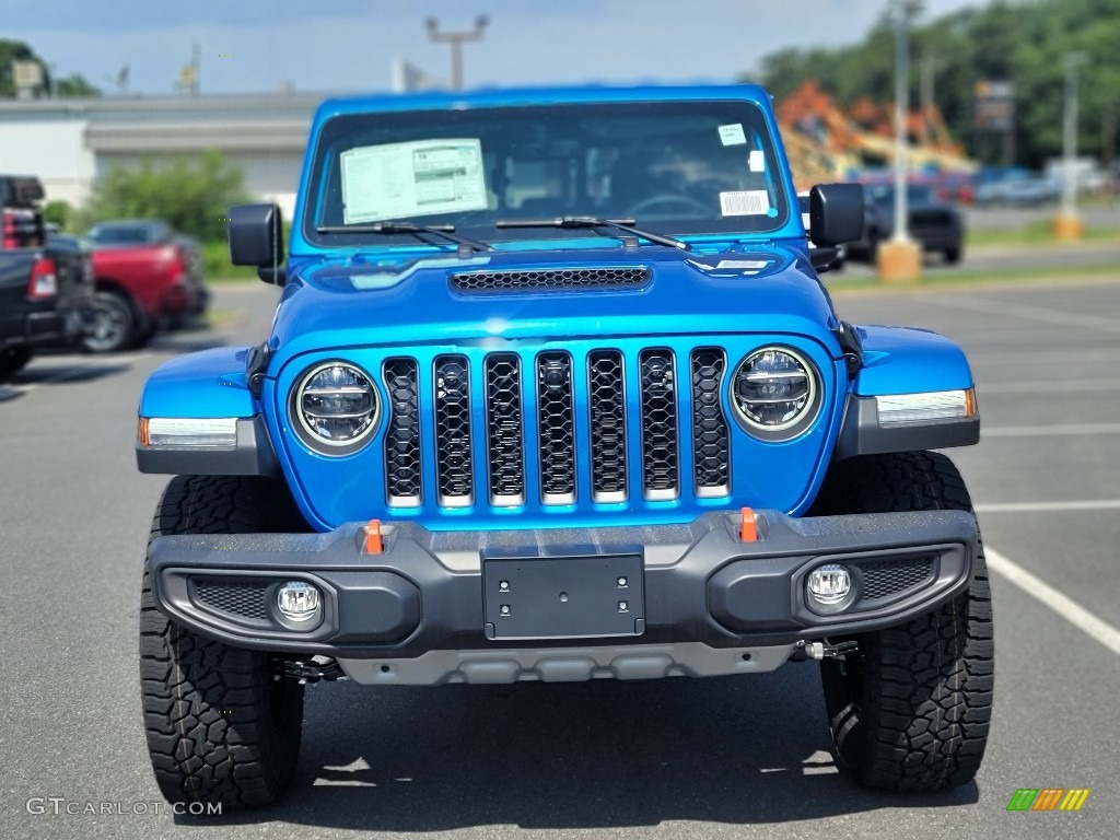 2022 Gladiator Mojave 4x4 - Hydro Blue Pearl / Black photo #2