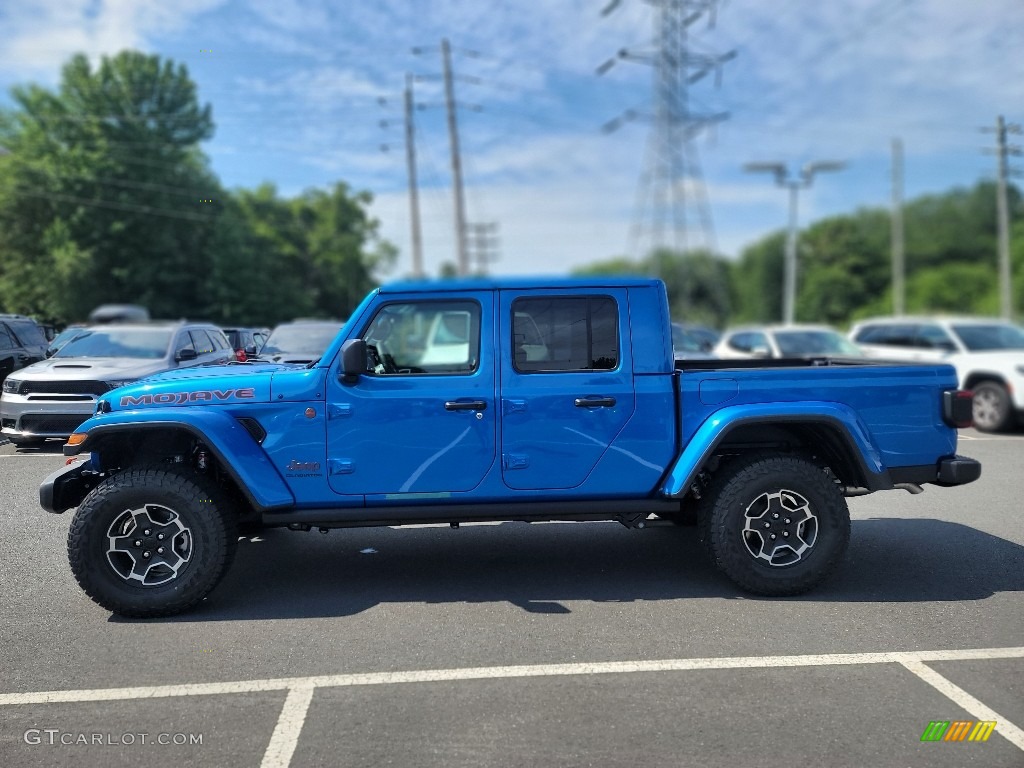 Hydro Blue Pearl 2022 Jeep Gladiator Mojave 4x4 Exterior Photo #144517752