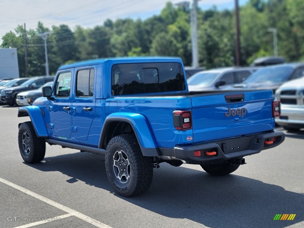 2022 Gladiator Mojave 4x4 - Hydro Blue Pearl / Black photo #4