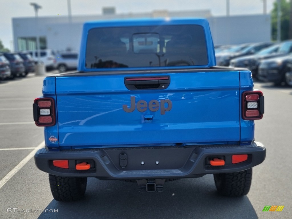 2022 Gladiator Mojave 4x4 - Hydro Blue Pearl / Black photo #5
