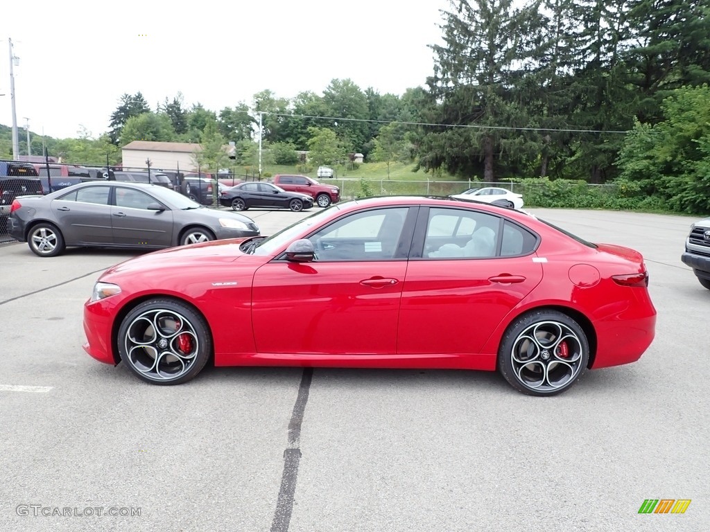 Alfa Rosso (Red) 2022 Alfa Romeo Giulia Veloce AWD Exterior Photo #144518061