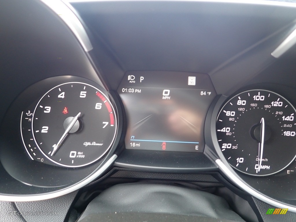 2022 Alfa Romeo Giulia Veloce AWD Gauges Photo #144518343