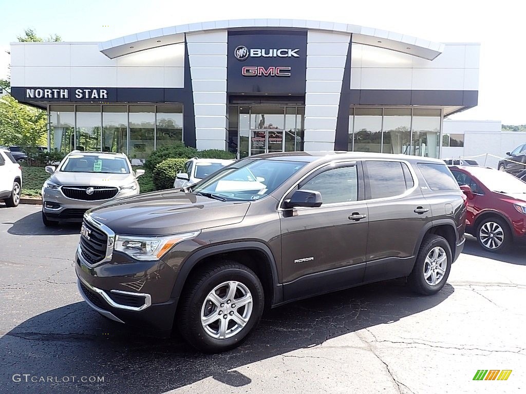 2019 Acadia SLE AWD - Smokey Quartz Metallic / Jet Black photo #1