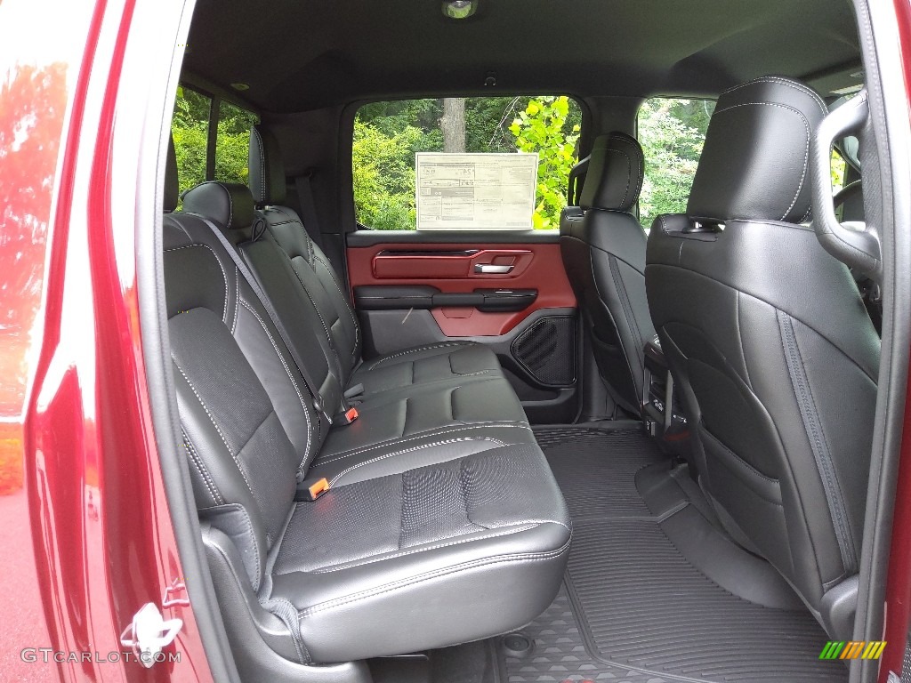 2022 Ram 1500 Rebel Crew Cab 4x4 Rear Seat Photo #144519522