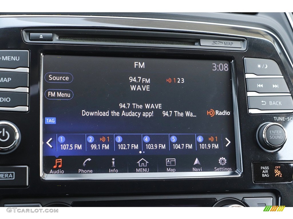 2018 Nissan Maxima SL Audio System Photos