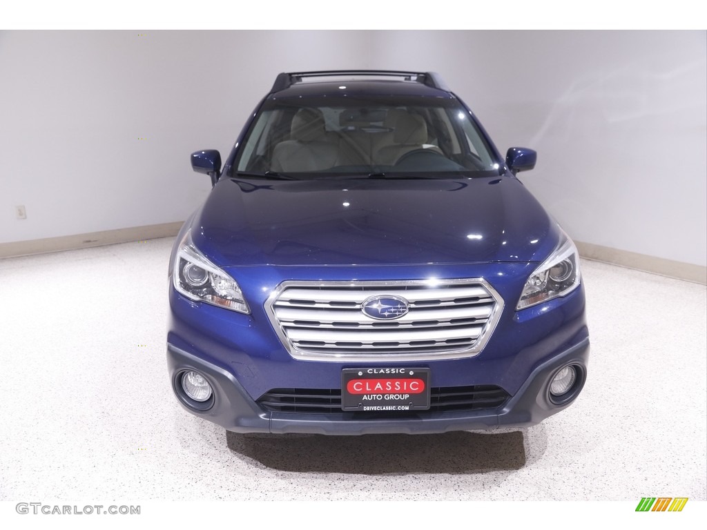 2017 Outback 2.5i Premium - Lapis Blue Pearl / Warm Ivory photo #2