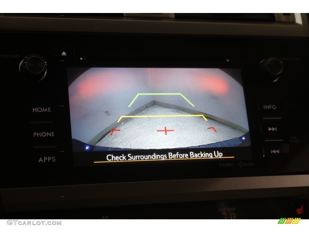 2017 Outback 2.5i Premium - Lapis Blue Pearl / Warm Ivory photo #12